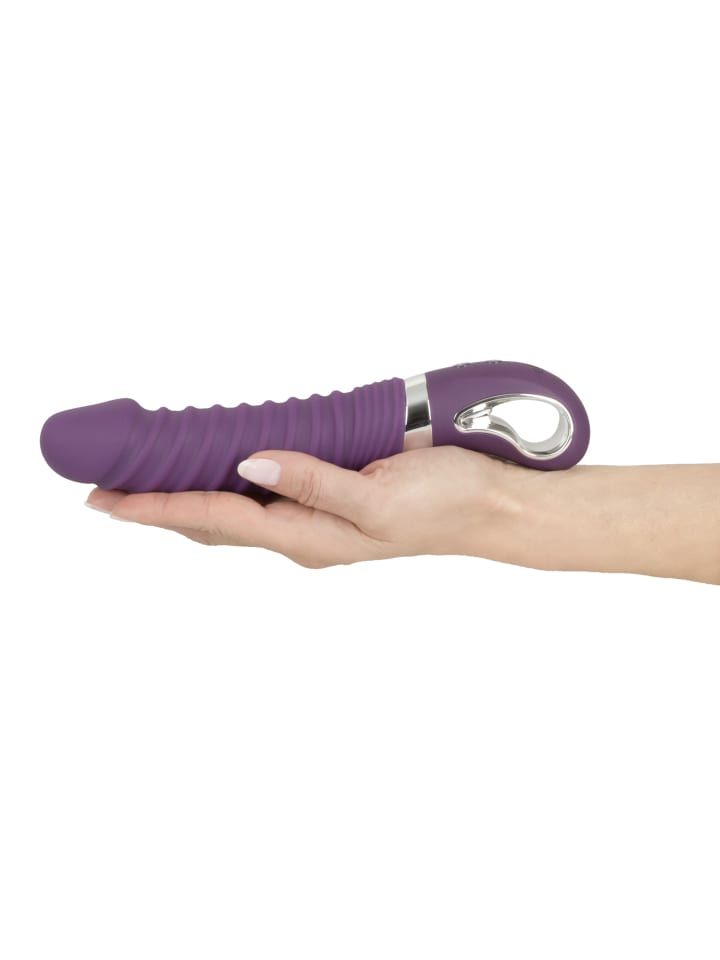 Sweet Smile Vibrator Warming Soft Vibrator in lila günstig kaufen 23,5