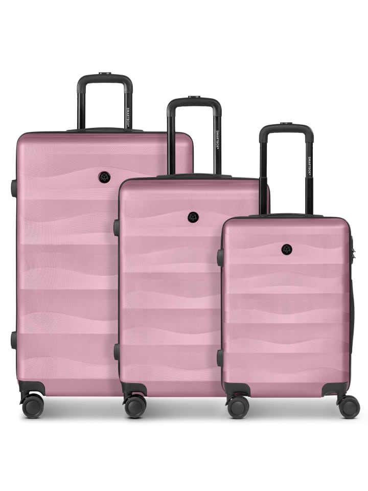 Smartbox Edition 03 4 Rollen Kofferset 3-teilig in rose günstig kaufen onesize