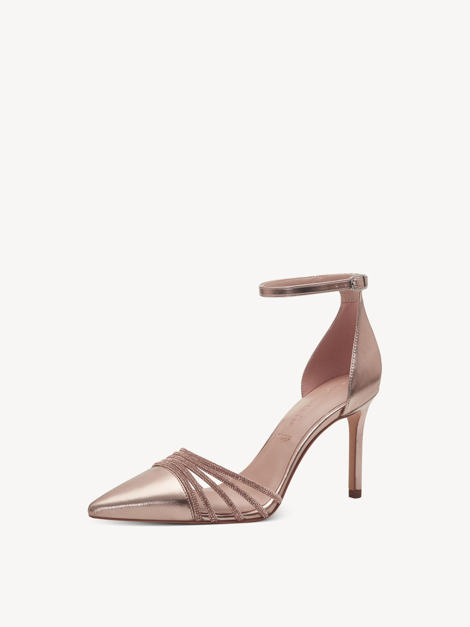 Escarpin - or rose
