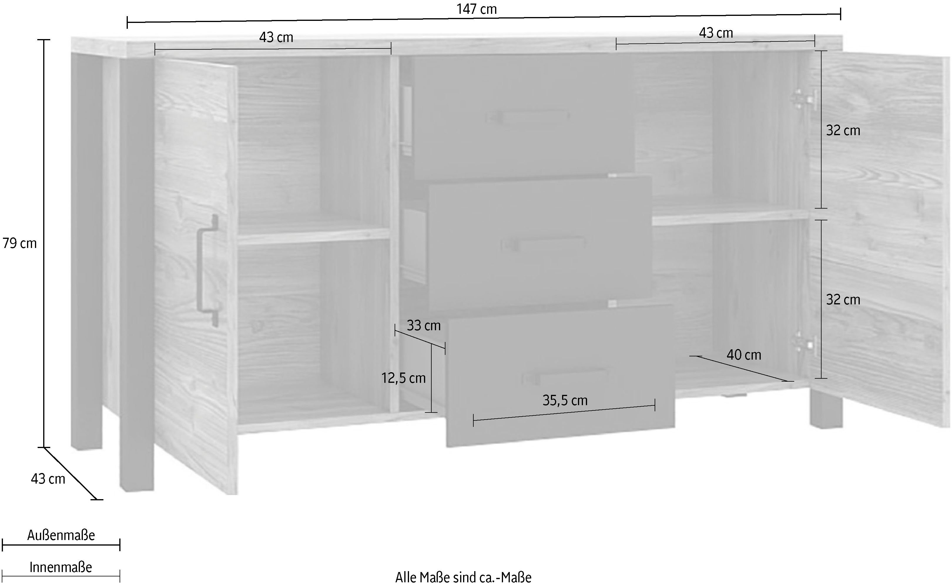 Helvetia Sideboard Olin WM