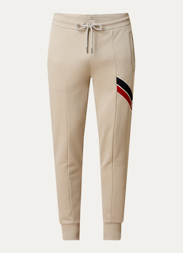 Pantaloni de trening Moncler Slim Fit cu logo