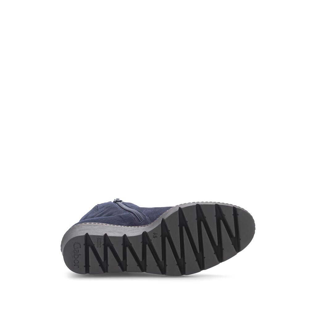 Gabor fashion Plateau Stiefelette blau
