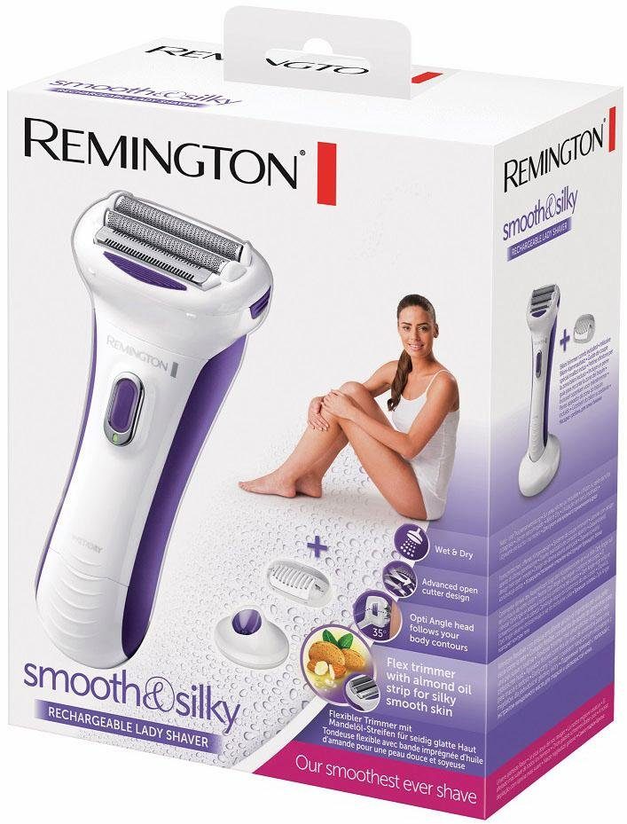 Remington Elektrorasierer smooth&silky WDF5030, Aufsätze: 1, ergonomischer Scherkopfwinkel