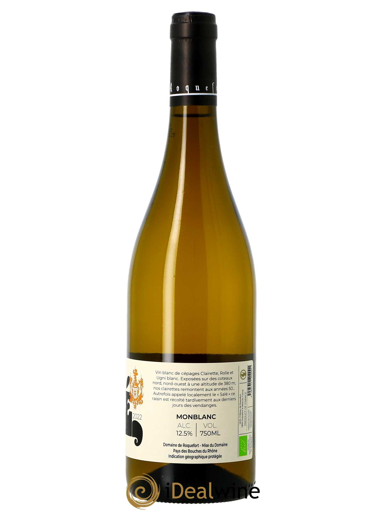 IGP Bouches du Rhône Château de Roquefort Petit Salé  2022 - Lot de 1 Bouteille