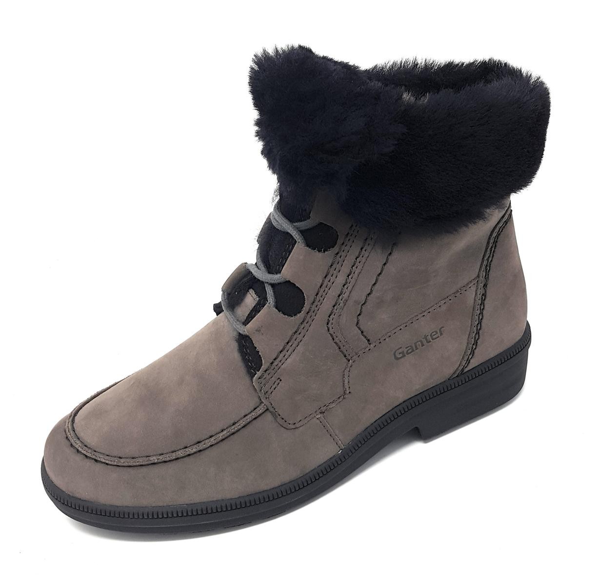 GANTER Schnür-Stiefeletten grau