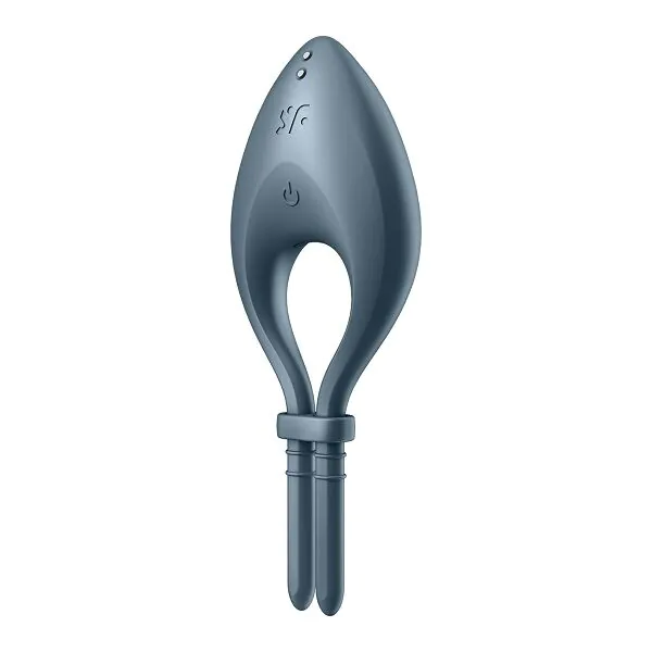 Satisfyer Pierścień Bullseye Connect App Mørkeblå