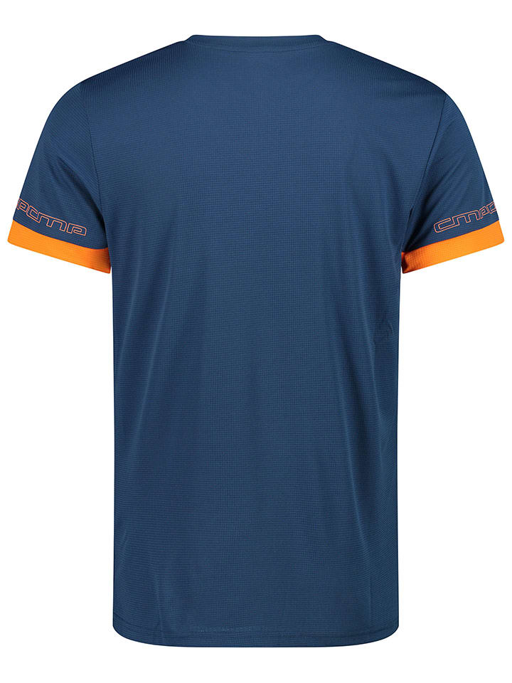 CMP Shirt in Dunkelblau/ Orange günstig kaufen