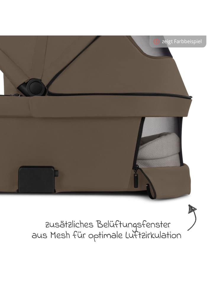 ABC-Design Kombi-Kinderwagen Samba 2 inkl. Babywanne in beige günstig kaufen onesize