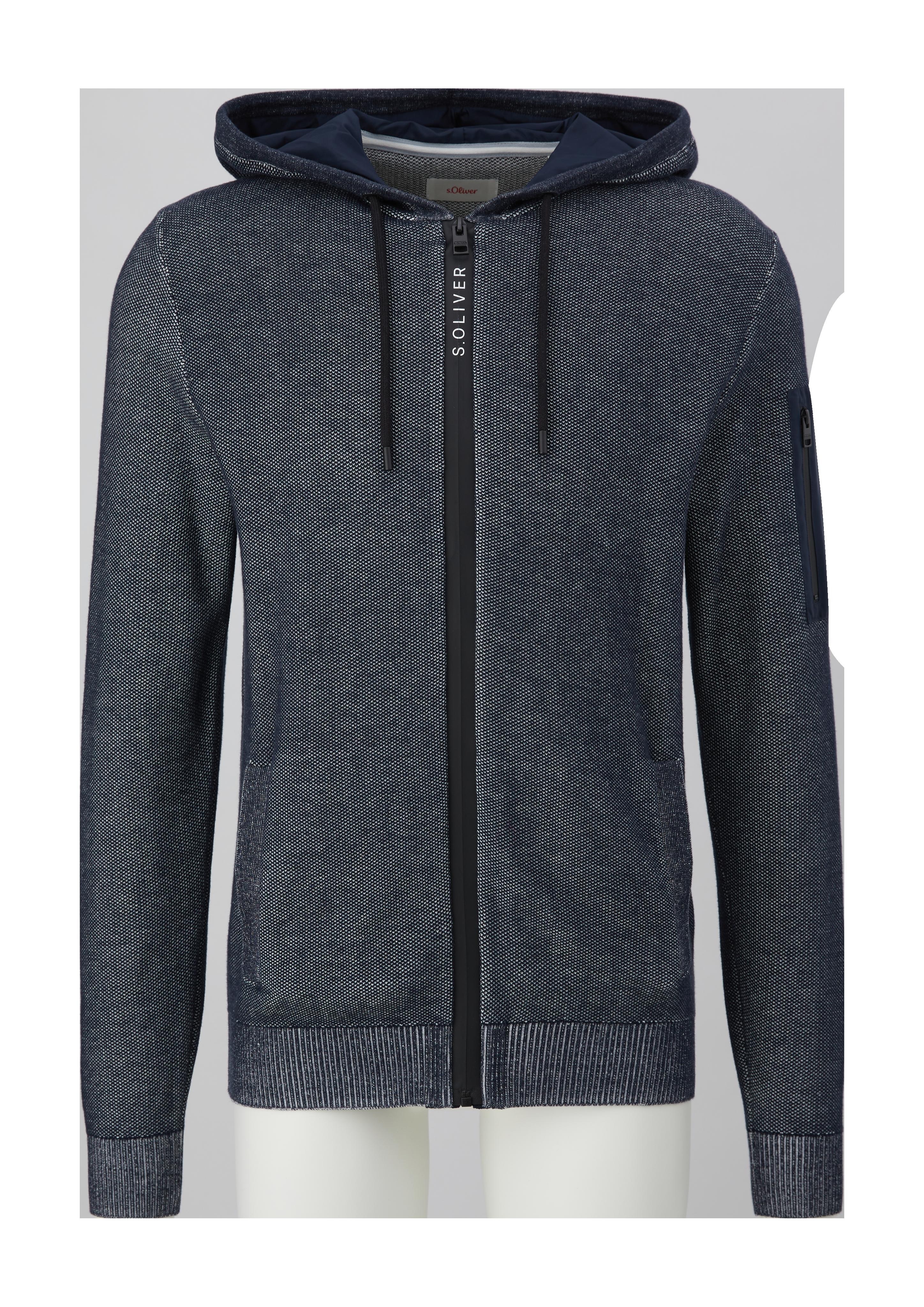 Strickjacke mit Two-Tone-Struktur  2134592-59X1