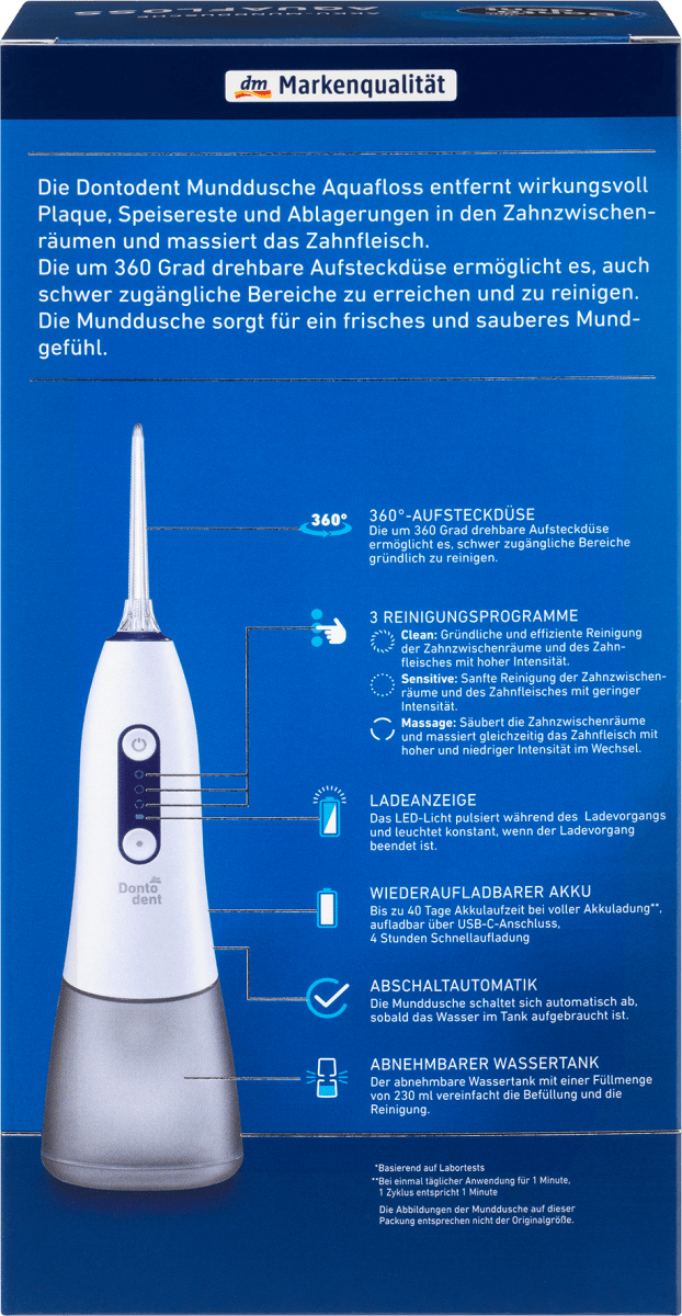 Munddusche Aquafloss, 1 St