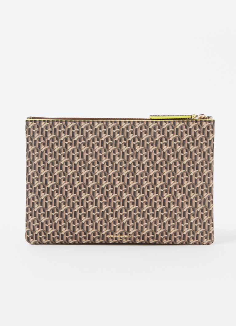 Claudie Pierlot Clutch ar logotipa apdruku