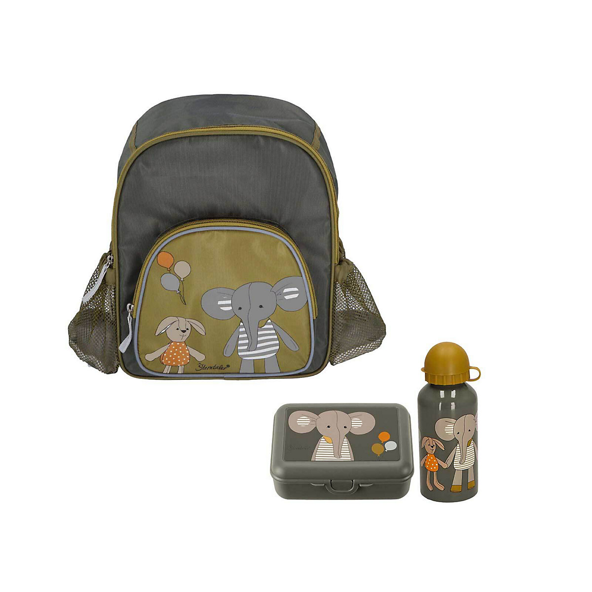 Kinder Rucksack Set 3-teilig Eddy & Happy Kindergartenrucksäcke
