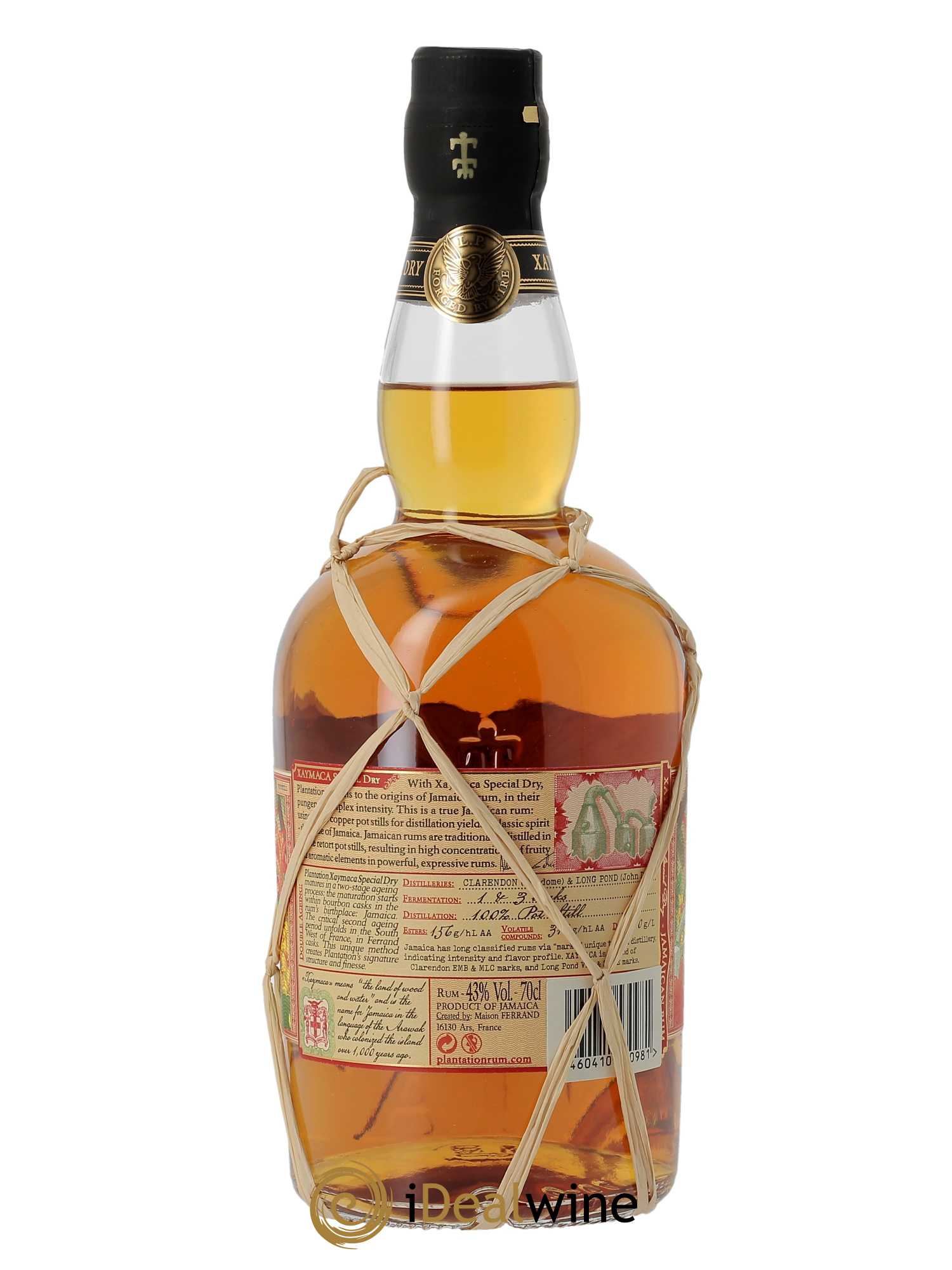 Rhum Plantation Rum Xaymaca Special Dry (70 cl)  - Lot de 1 Bouteille