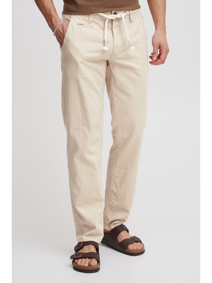 BLEND Leinenhose BHLanias 20711284ME lange Leinenhose mit Kordel im Bund in Natur günstig kaufen