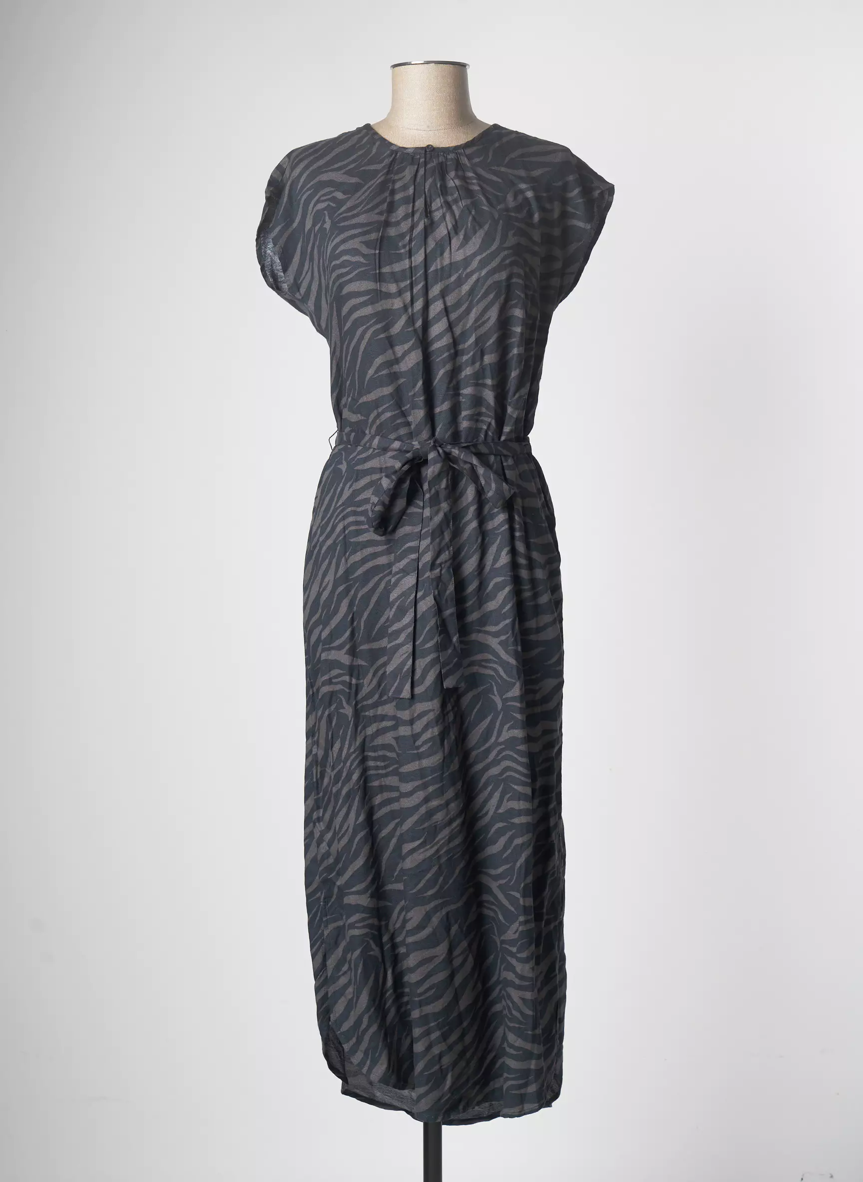 Street One Robes Longues Femme couleur gris