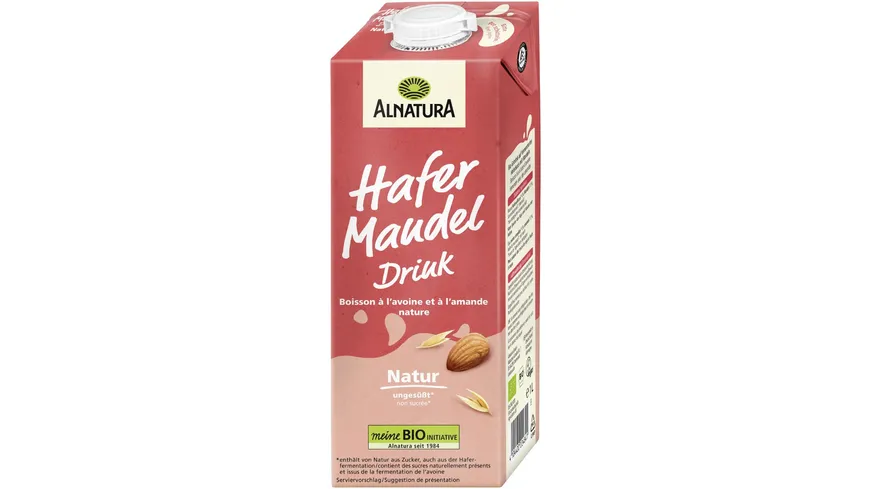 Alnatura Bio Hafer Mandel Drink Natur 1 l