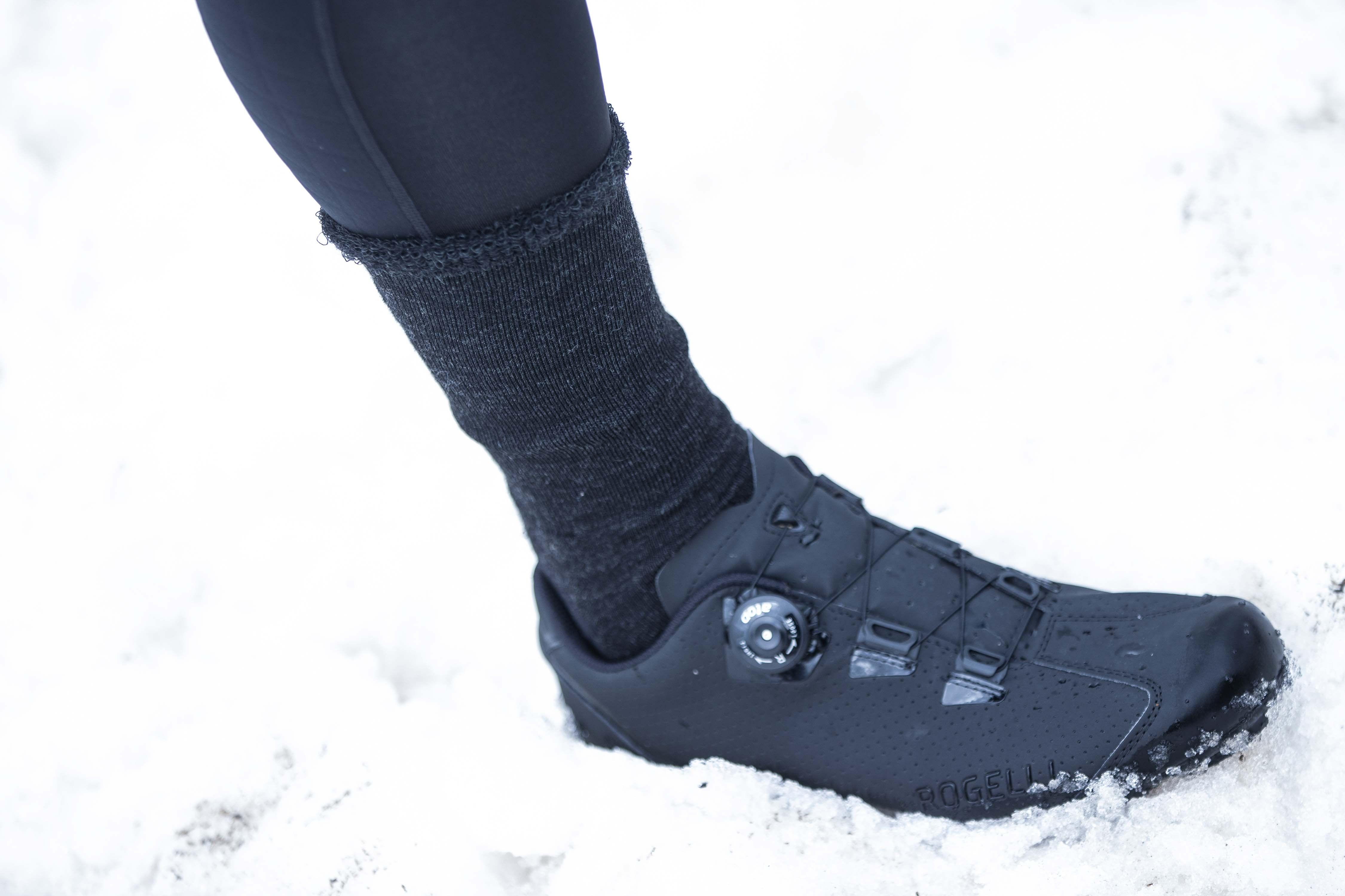 Rogelli Terry Winter Fahrradsocken