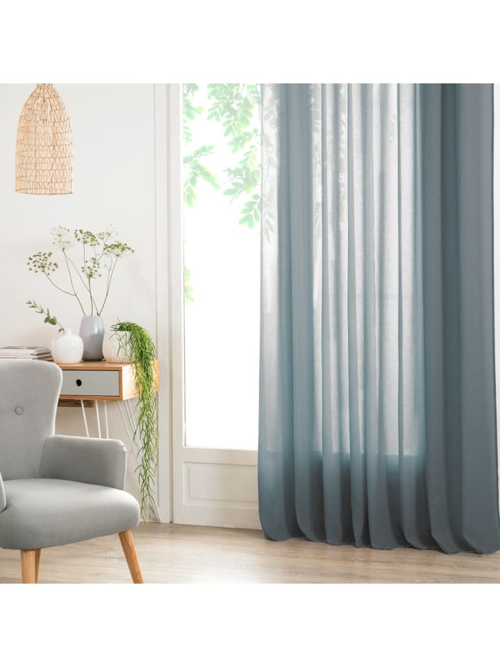 Atmosphera Créateur d'intérieur Fenstervorhang in blau günstig kaufen onesize