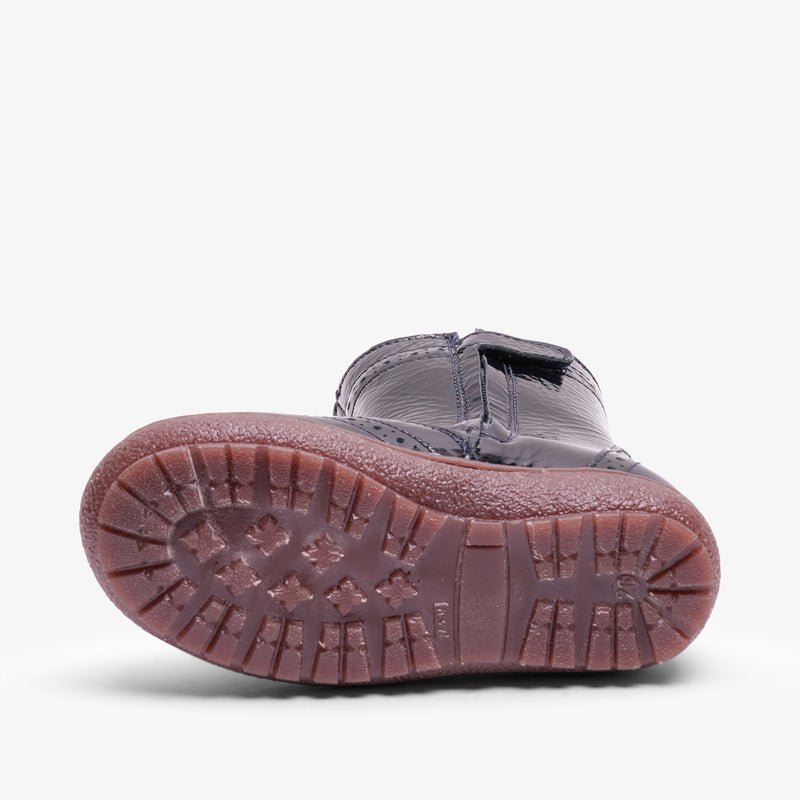 ejra tex navy patent - Blau