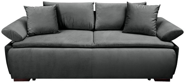 INOSIGN Schlafsofa Romeo, mit Boxspringaufbau, Bettfunktion & Bettkasten, Dauerschlafsofa