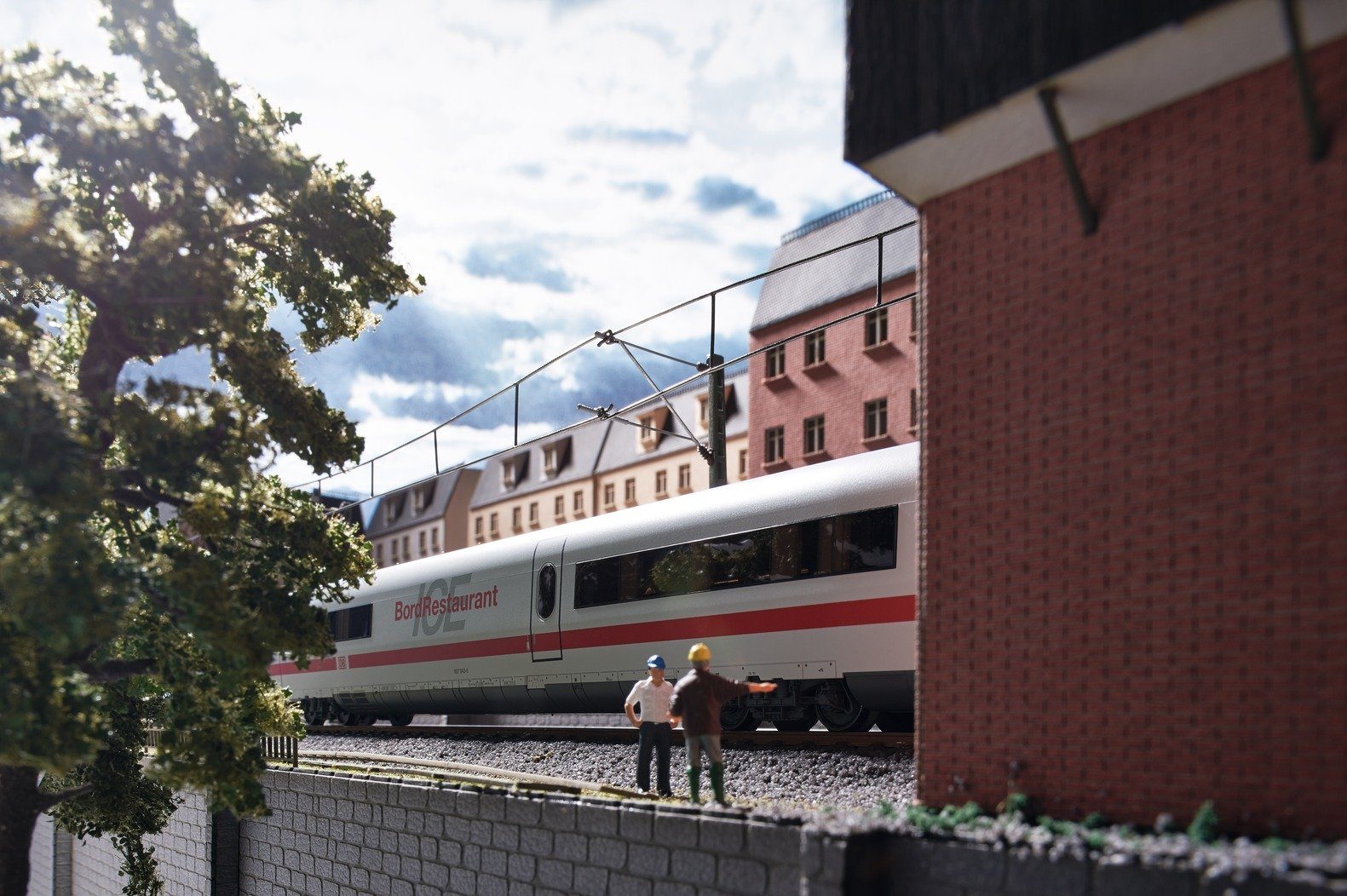 Märklin Personenwagen Ergänzungsset BordRestaurant ICE 2, Wechselstrom - 78792, Spur H0