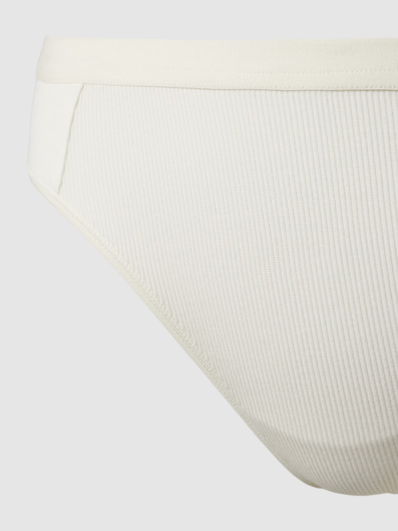 Slip mit elastischem Logo-Bund Modell 'Iconic' in offwhite