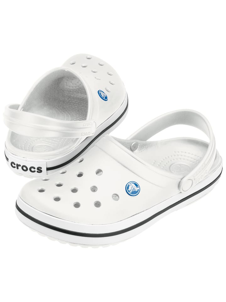 Crocs Clogs Crocband in white günstig kaufen