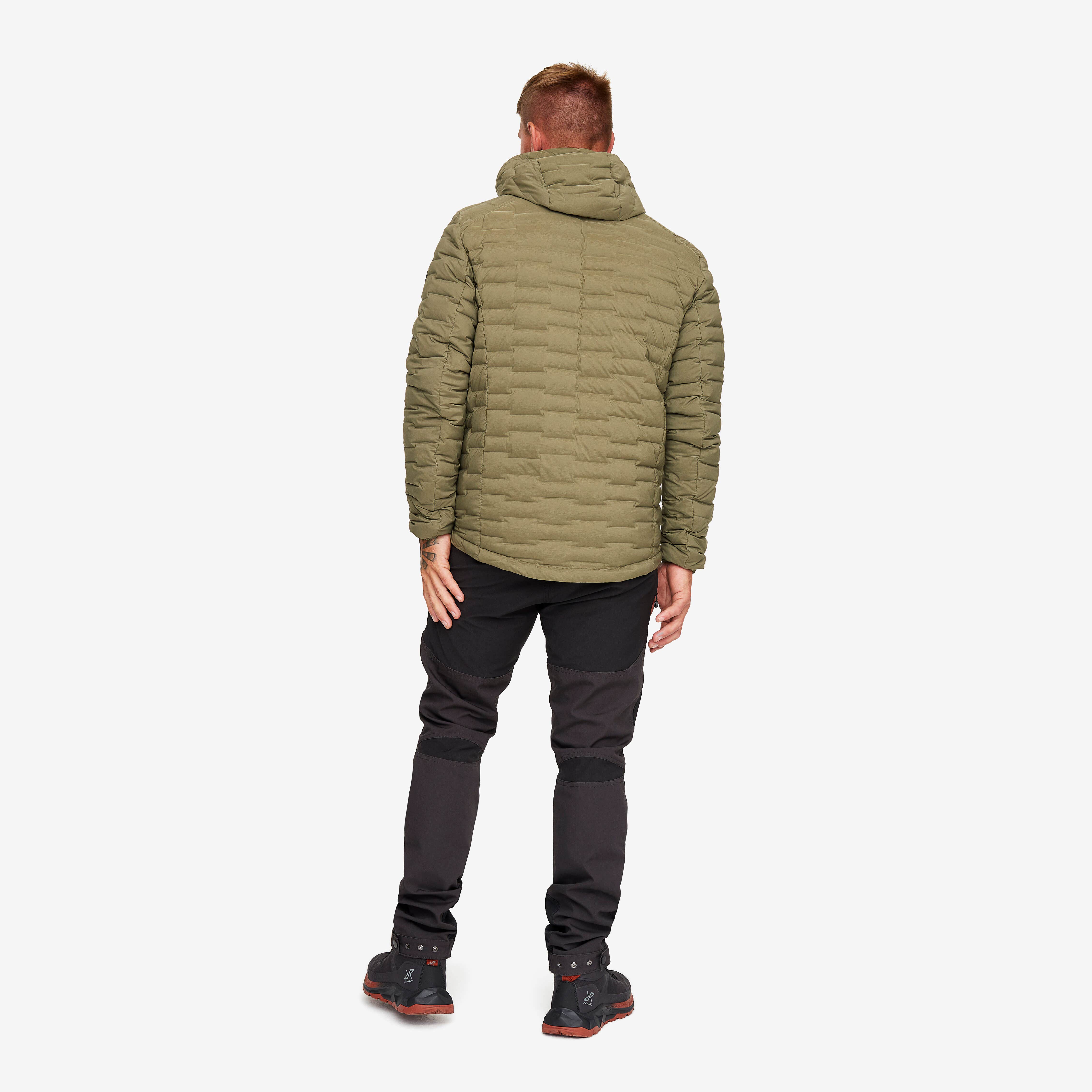 Flex Down Jacket Homme Burnt Olive
