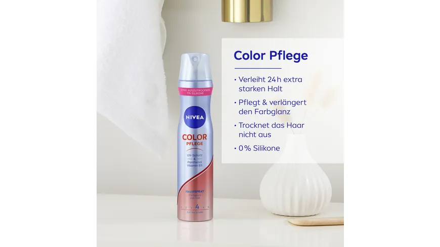 NIVEA Color Pflege Haarspray Extra Stark 250 ml