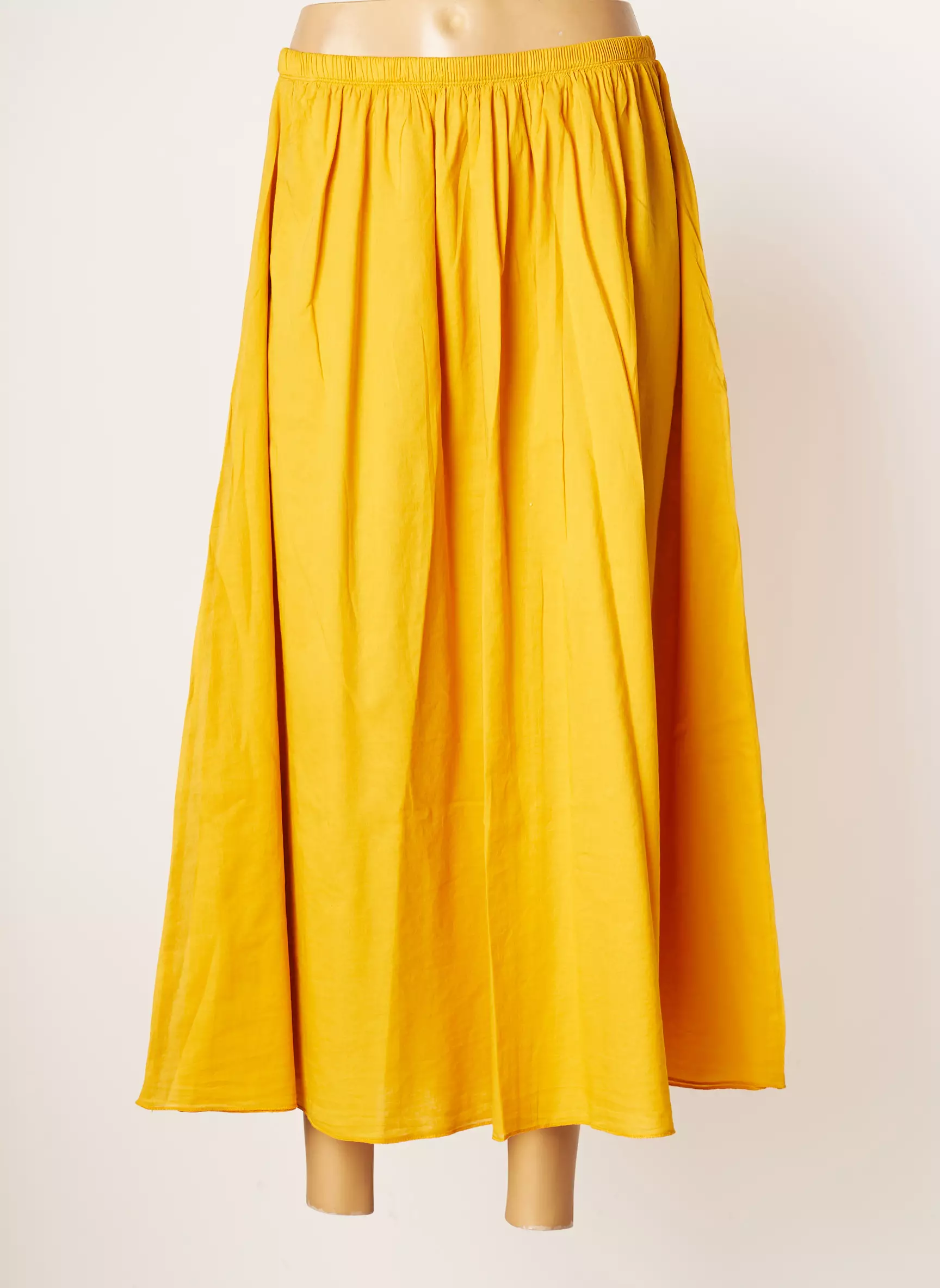 Drolatic Jupes Longues Femme couleur jaune
