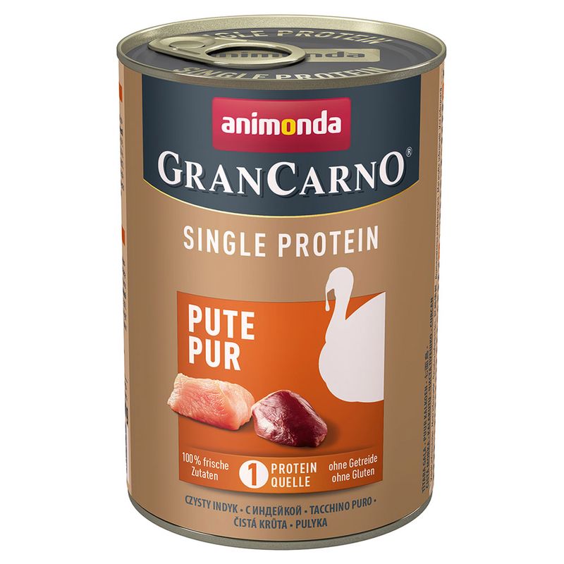 Sparpaket animonda GranCarno Adult Single Protein 24 x 400 g