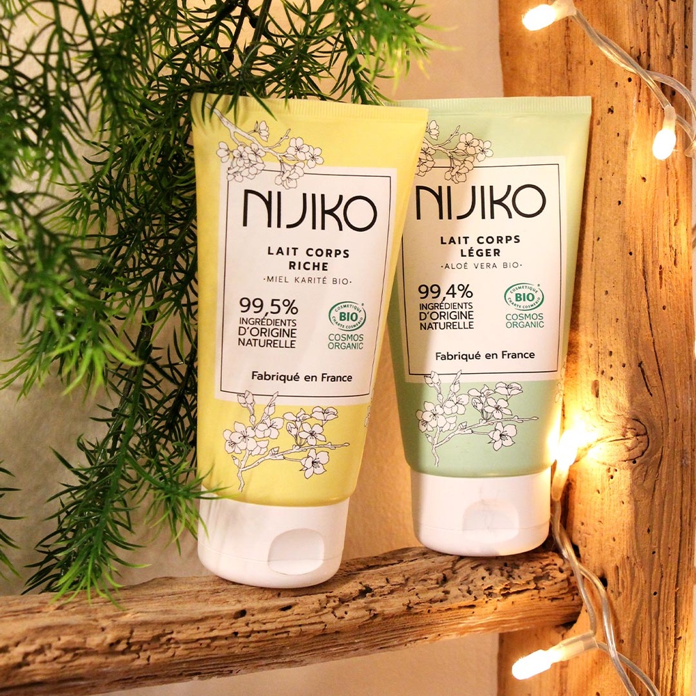 nijiko Lait Corps Bio Nourrissant Miel & Karité Crème et lait hydratants