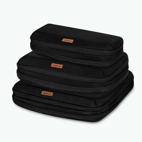 Small Berlin Black Suitcase Organizer