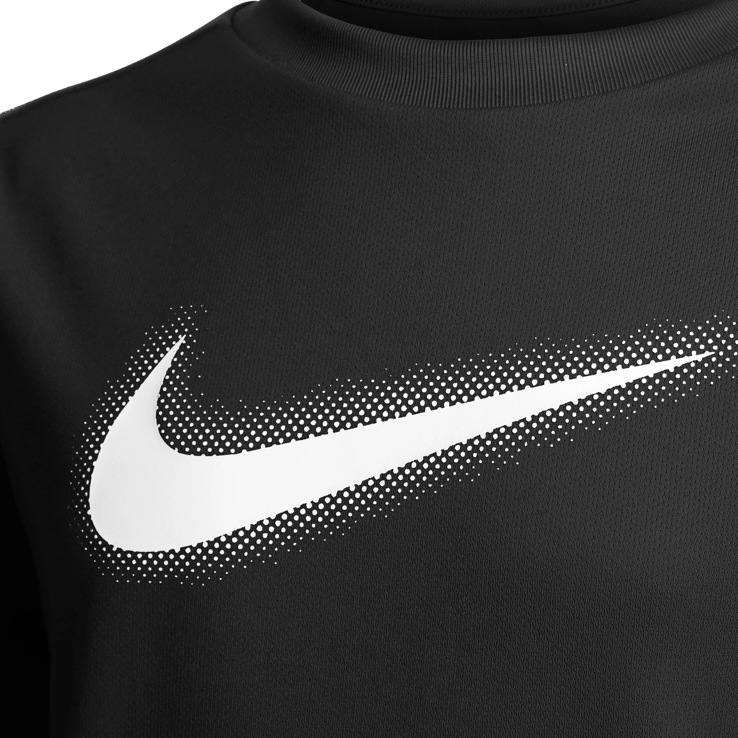Dri-Fit Graphic T-Shirt Jungen - Schwarz, Weiß