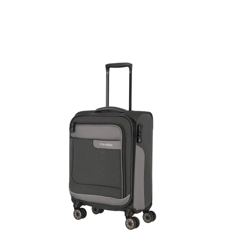 Travelite VIIA Kabinengepäck 4 Rollen - Schiefer