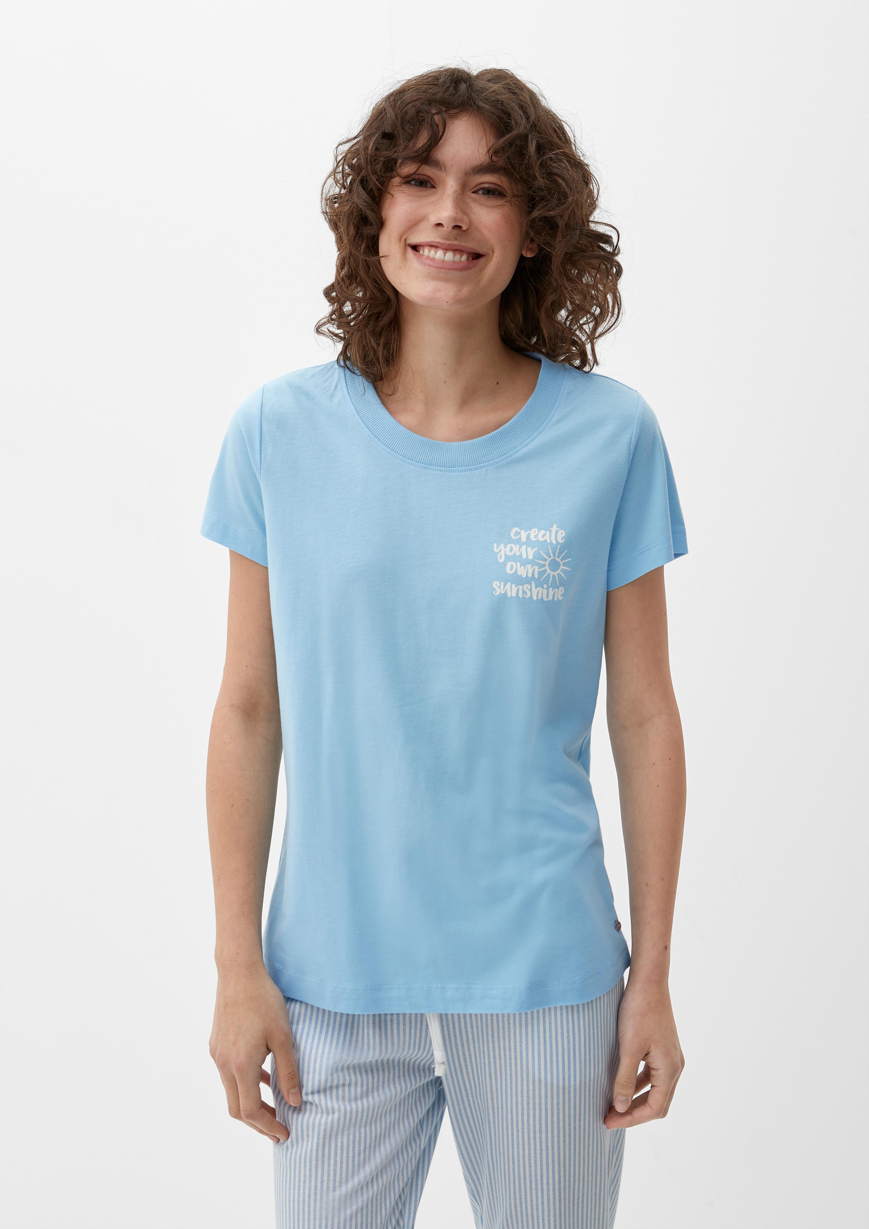 T-Shirt mit Frontprint  6007043-5300