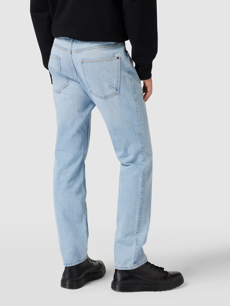 Mid Rise Jeans im Slim Fit in hellblau