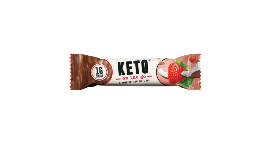 Ketofabrik Strawberry Chocolate Bar 35 g