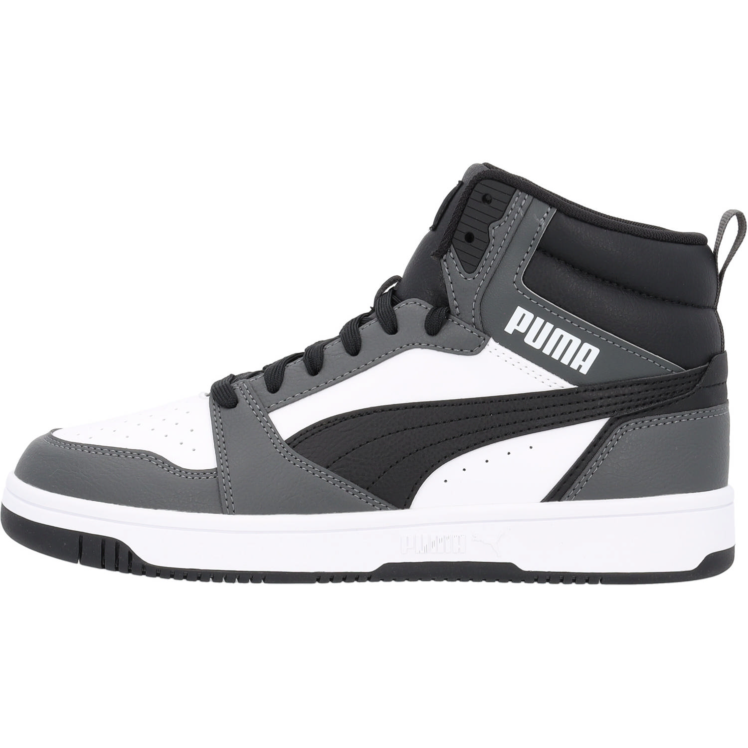Puma Rebound v6 392326, Sneakers High, Herren, White black grey