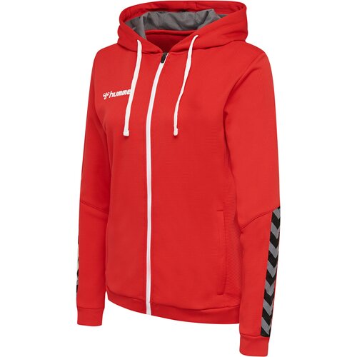 DAMEN KAPUZENSWEAT HMLAUTHENTIC POLY ZIP