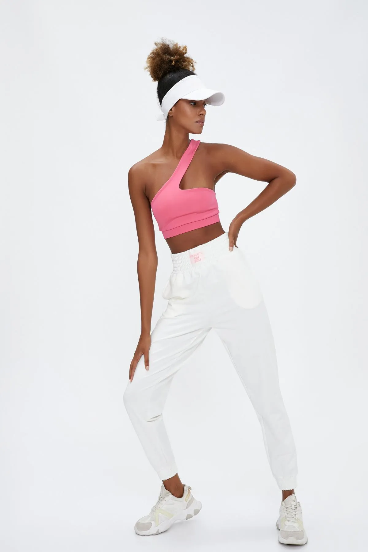 Koton  Weiße Damen-Jogginghose 3SAK40433NK