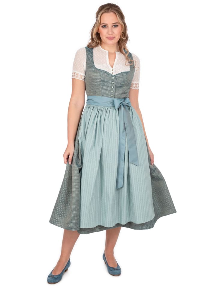 Hammerschmid Dirndl 241-2063 in türkis günstig kaufen
