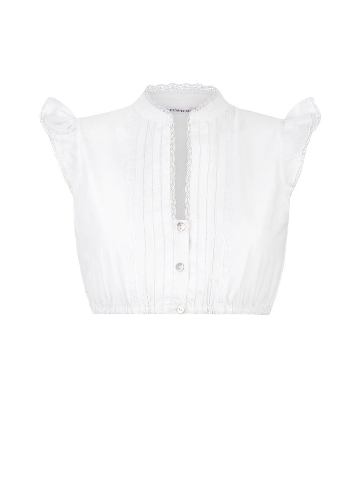 Stockerpoint Stockerpoint Dirndlbluse Satine in weiss günstig kaufen