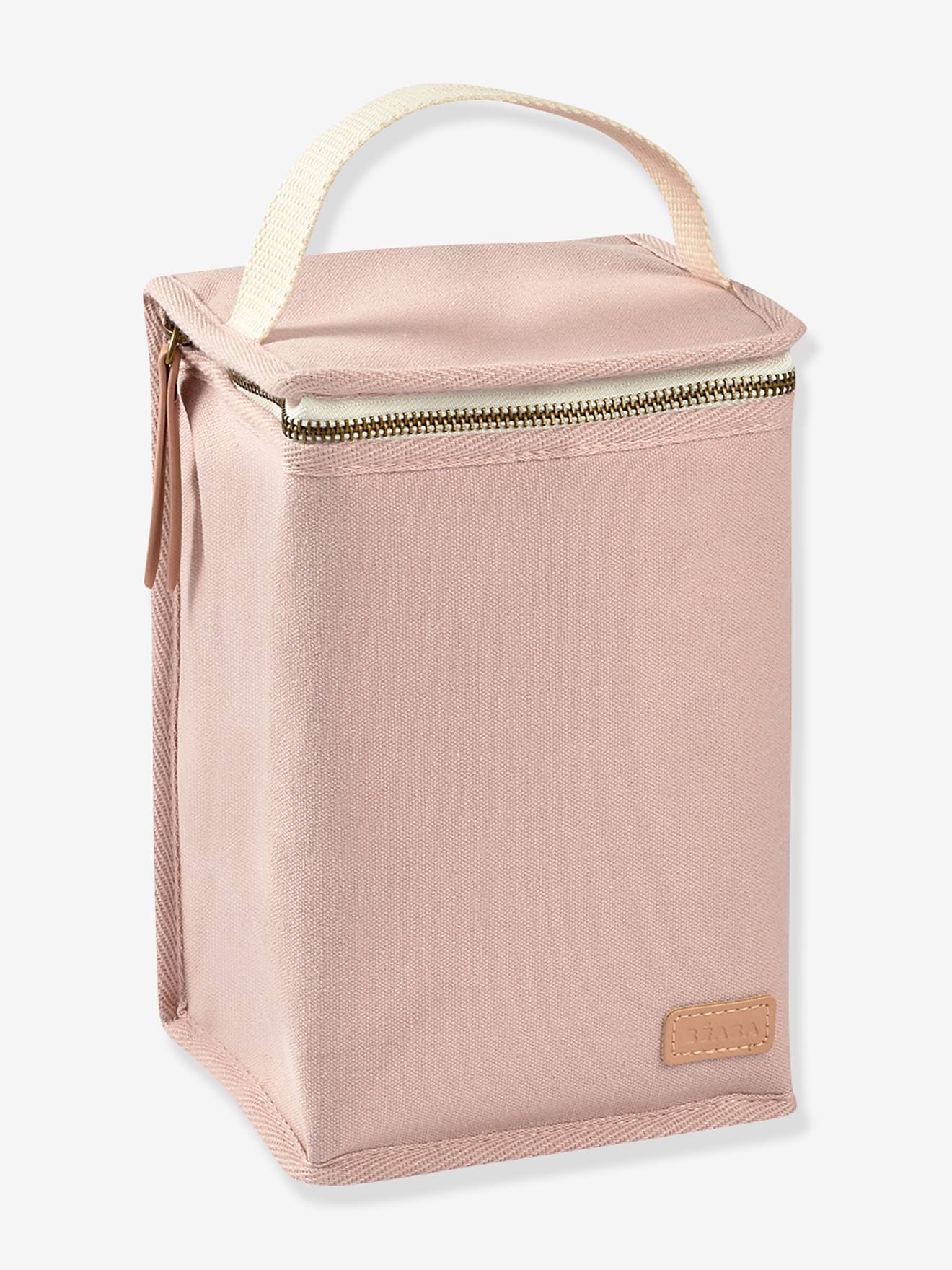 Pochette repas isotherme BEABA gris perle