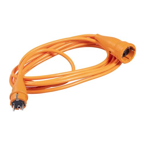 Câble d'extension Connectra 40.705.65 PUR 5 m - H07BQ-F - 3G 1,5 mm² - orange