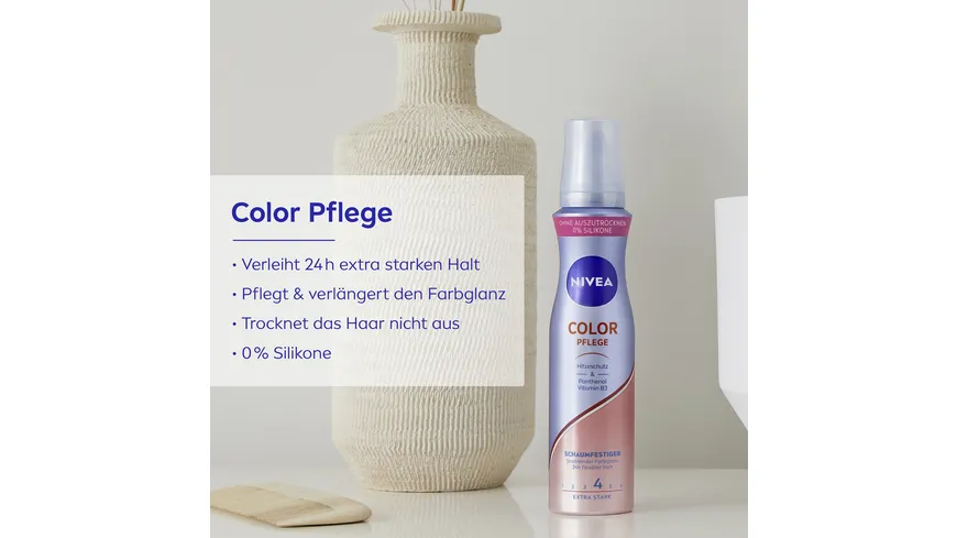 NIVEA Color Pflege Schaumfestiger Extra Stark 150 ml
