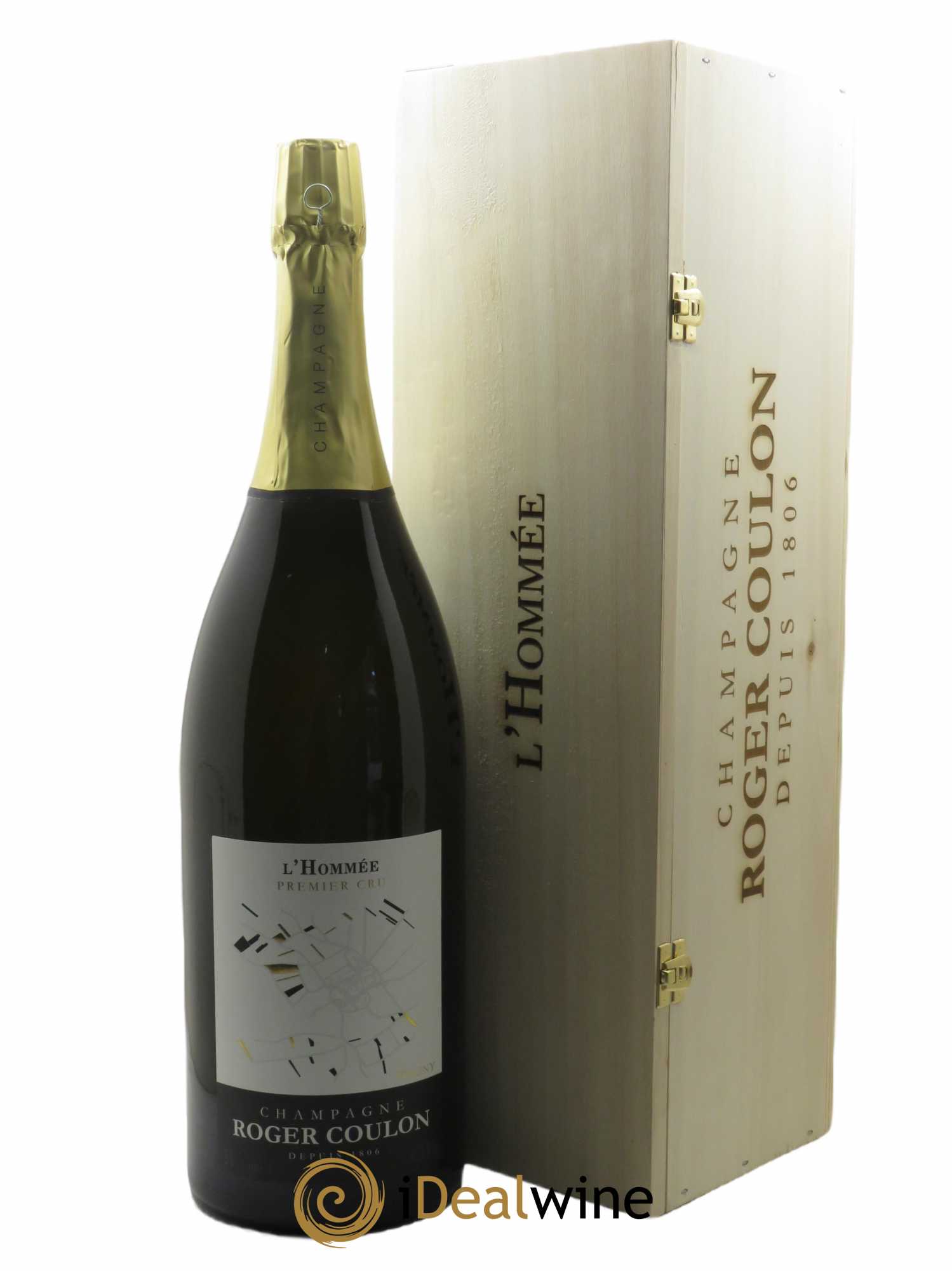 L'Hommée Extra Brut Premier Cru Roger Coulon   - Lot de 1 Double-magnum
