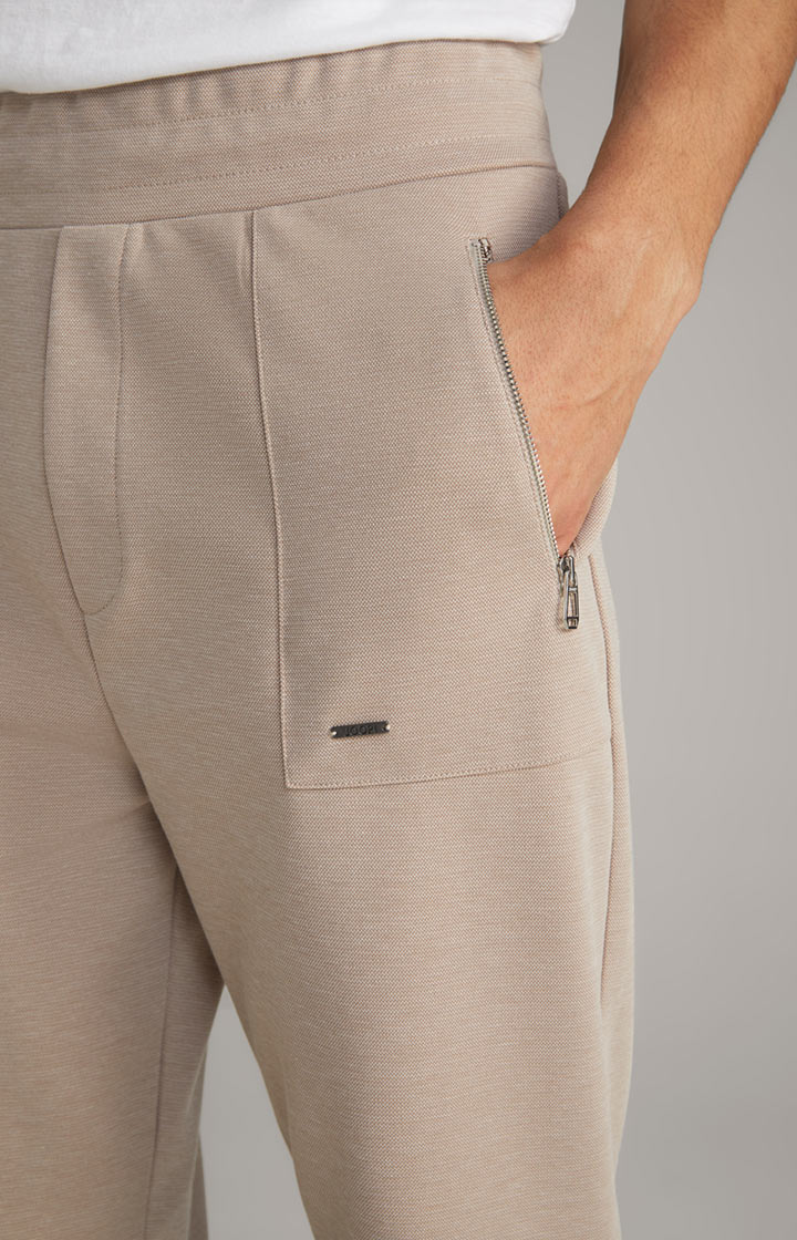 Joggpants Tiano in Hellbraun