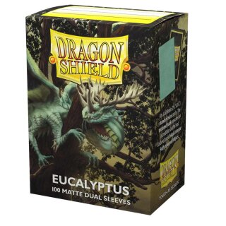 Dragon Shield Dual Matte Sleeves - Eucalyptus Lehel (100)