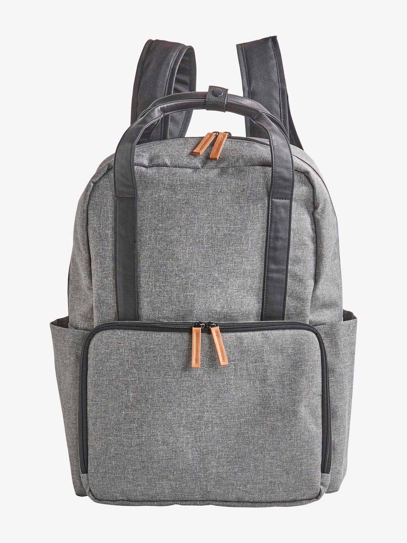 Vertbaudet Wickelrucksack, Recycling-Polyester - gebleicht